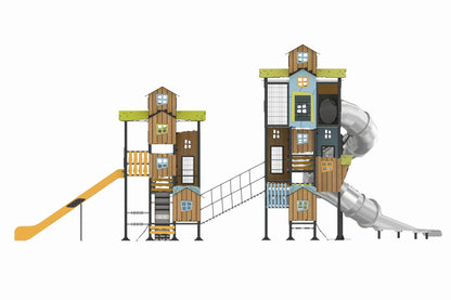 Cemer Tetto Series DGTS 204 Play Structure