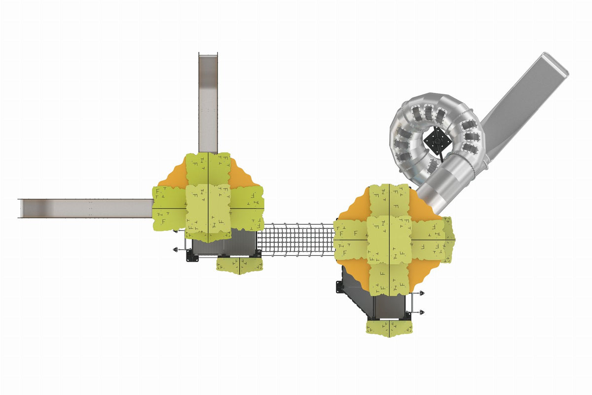 Cemer Tetto Series DGTS 204 Play Structure