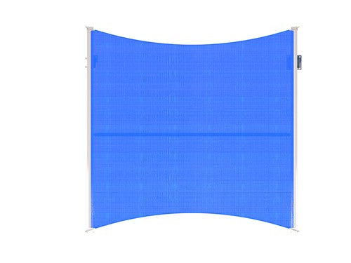 Eclipse 2 Post Arch Shade Structure example; pictured size and colors may vary