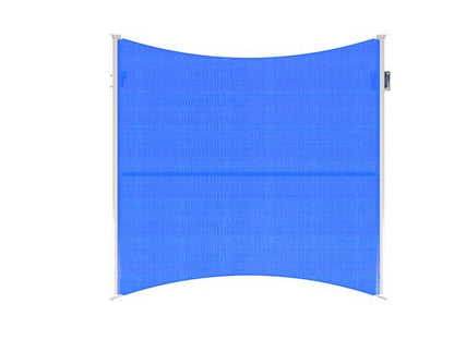 Eclipse 2 Post Arch Shade Structure example; pictured size and colors may vary