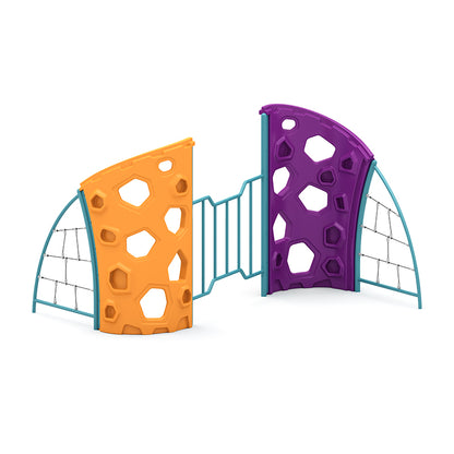 Fenster Pass Climber commercial playground equipment by World Klass Play – view 2