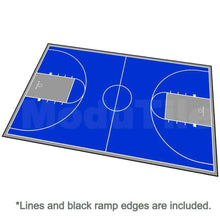 ProTile Full Court Basketball Floor, 46×78, Kit