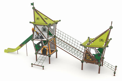 Cemer Castello Series GGCS 1001-P Play Structure