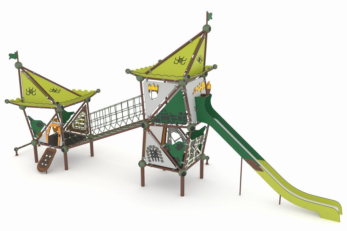 Cemer Castello Series GGCS 1001-P Play Structure