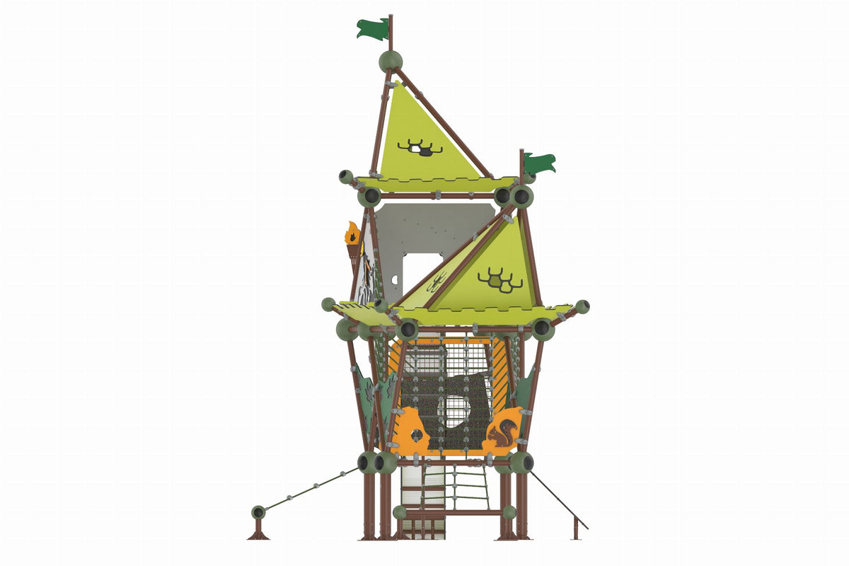 Cemer Castello Series GGCS 1001-P Play Structure