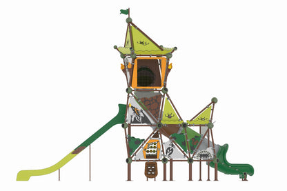 Cemer Castello Series GGCS 1007-P Play Structure