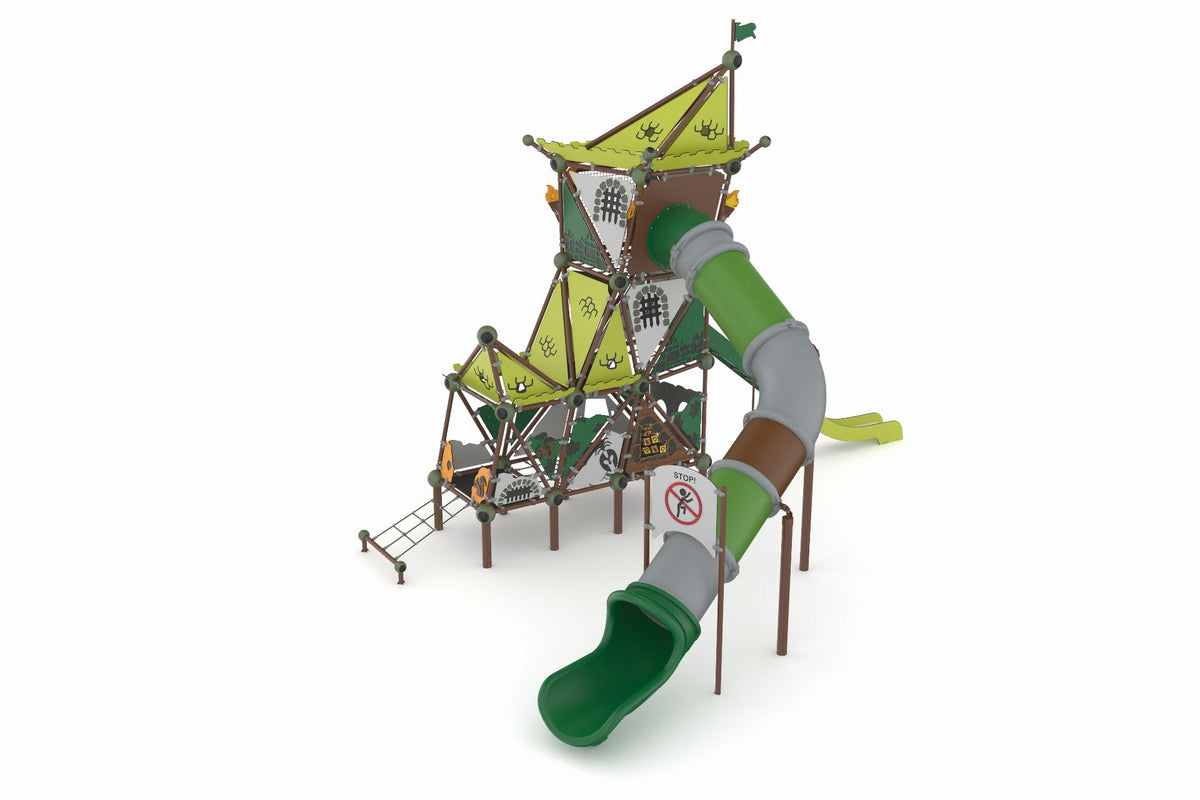 Cemer Castello Series GGCS 1007-P Play Structure