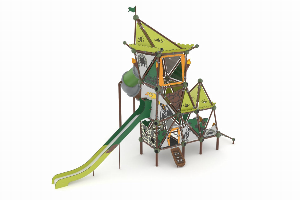 Cemer Castello Series GGCS 1007-P Play Structure