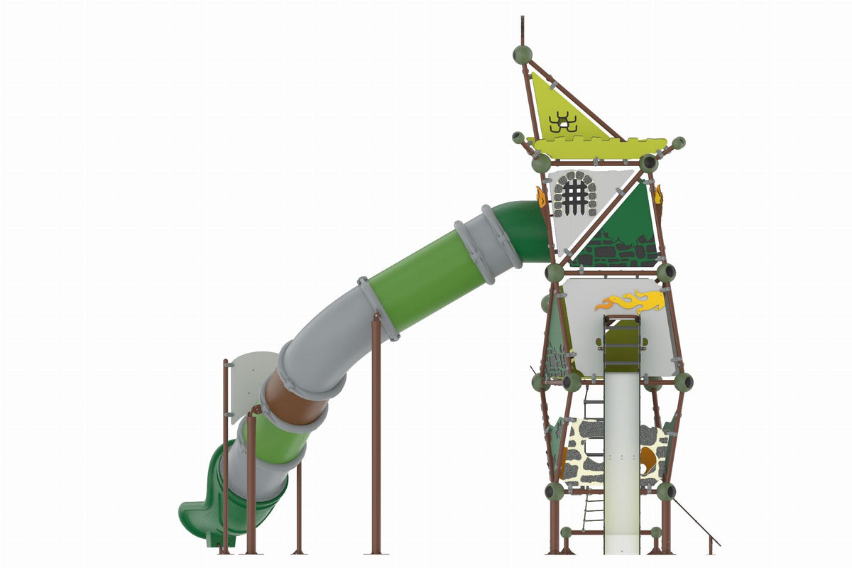 Cemer Castello Series GGCS 1007-P Play Structure