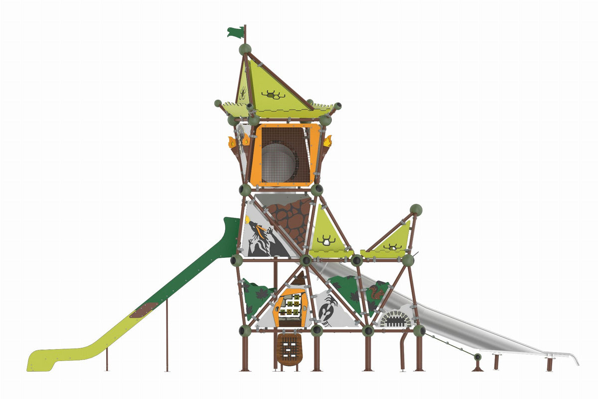 Cemer Castello Series GGCS 1007 Play Structure