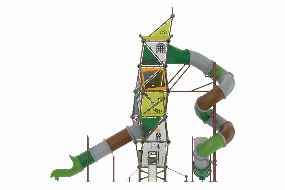 Cemer Castello Series GGCS 1009-P Play Structure
