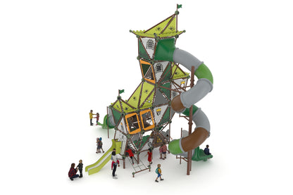 Cemer Castello Series GGCS 1009-P Play Structure