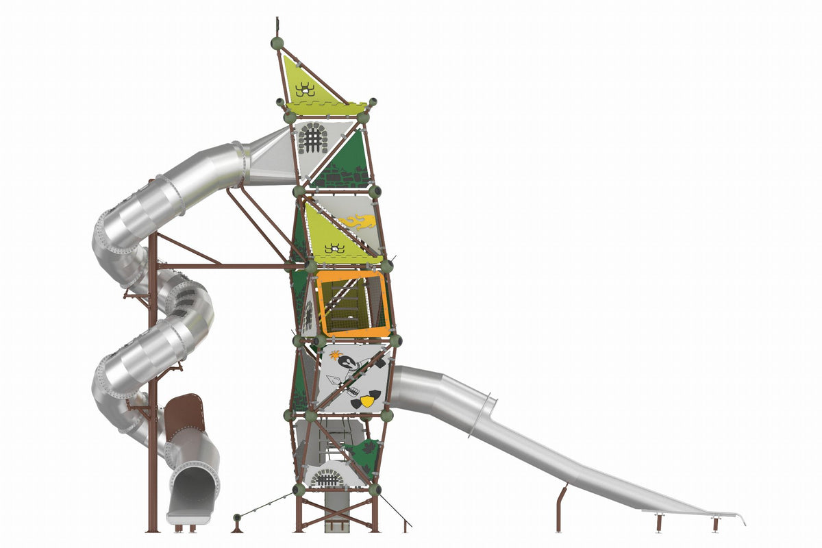 Cemer Castello Series GGCS 1009 Play Structure