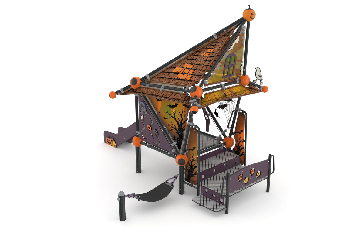 Cemer Halloween Witch House GGHS 1012 Themed Play Structure