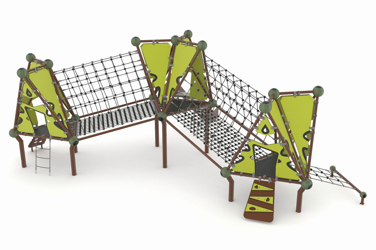 Cemer Jungle Series GGJS 1012-P Play Structure