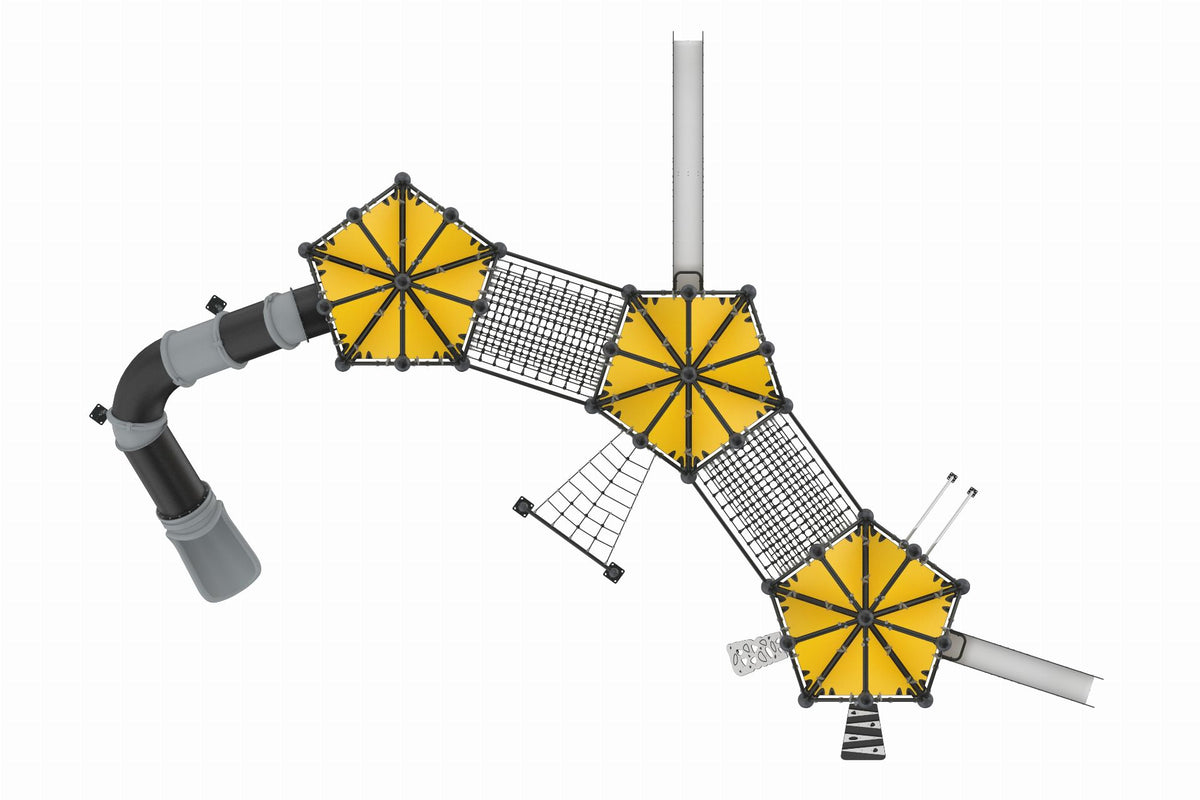 Cemer Jungle Series GGJS 1017-P Play Structure