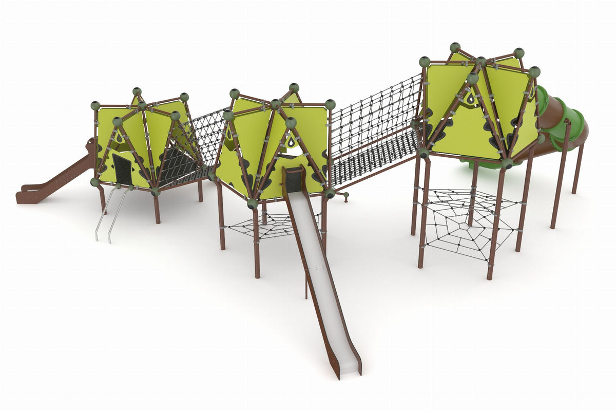 Cemer Jungle Series GGJS 1017-P Play Structure