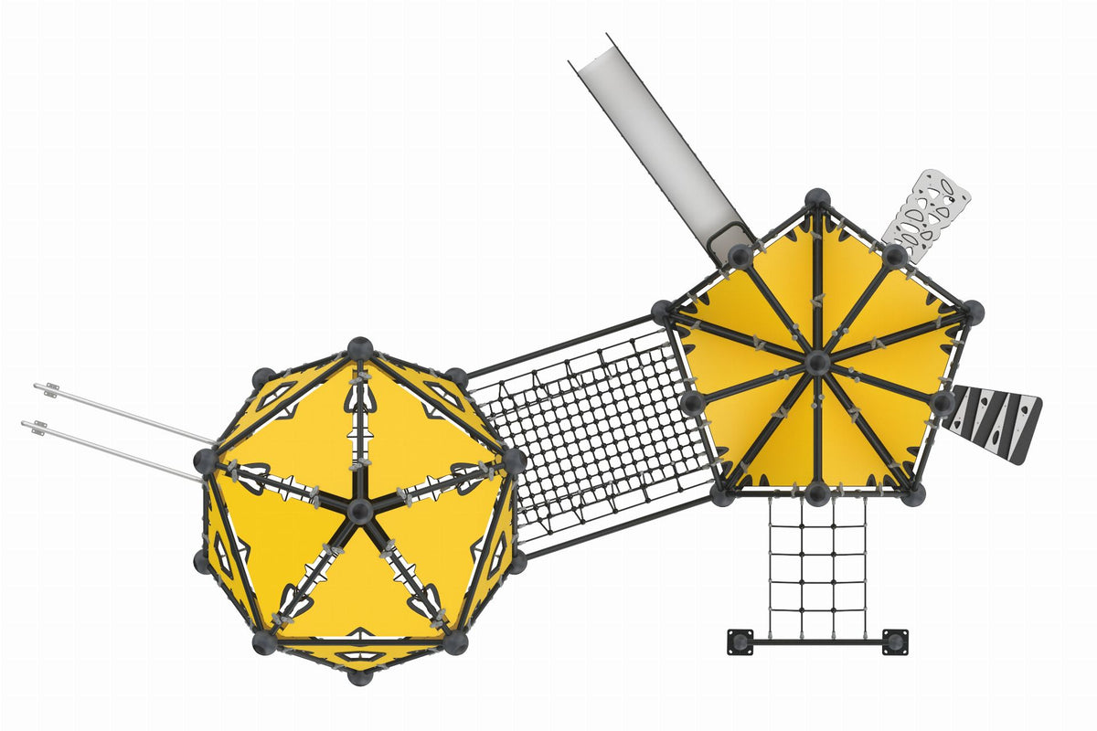 Cemer Jungle Series GGJS 1019-P Play Structure