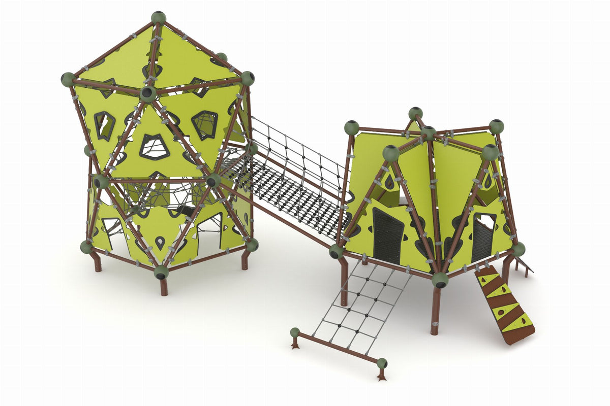 Cemer Jungle Series GGJS 1019-P Play Structure