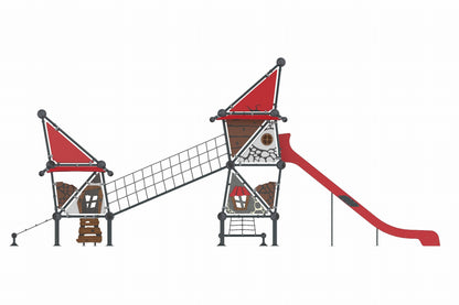 Cemer Witch Series GGWS 1001-P Play Structure