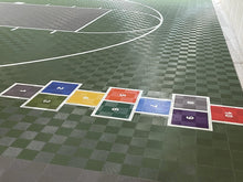 ProTile Hopscotch Drawing for Backyard Court 3′ x 10′