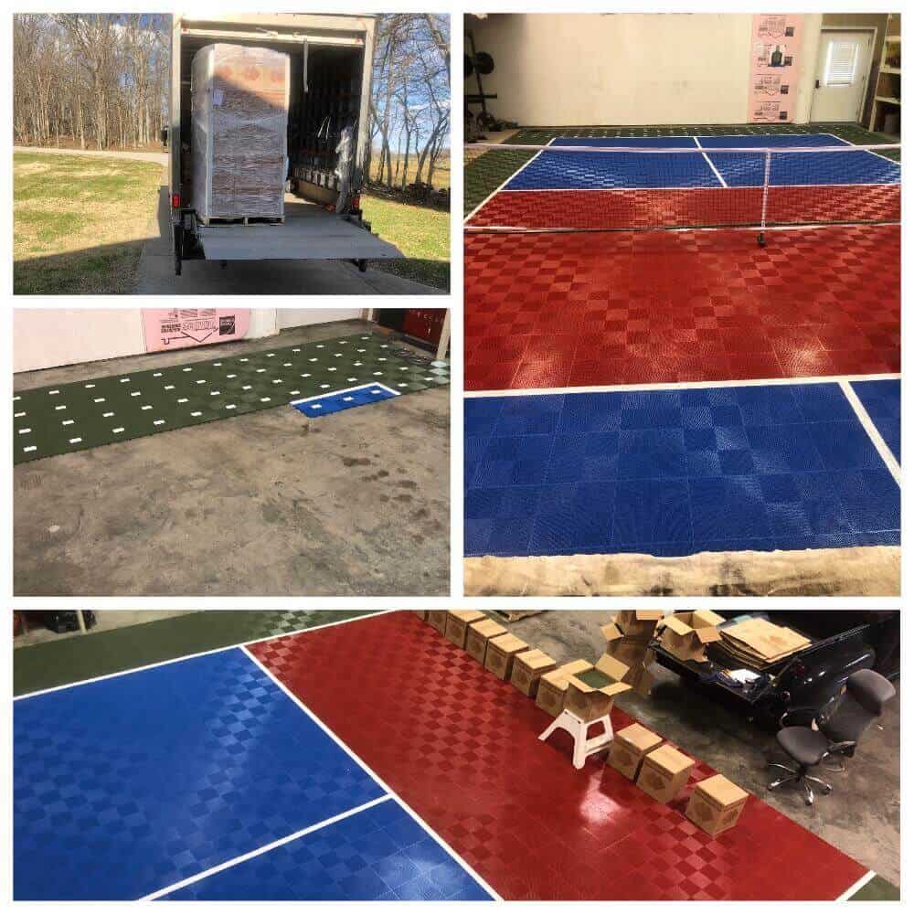 ProTile Pickleball Court Flooring, Kit, 30×60