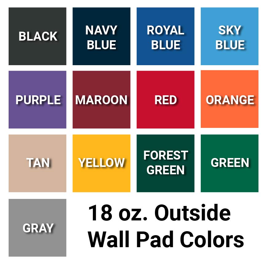 Jaypro 3ft x 8ft Folding Backstop Padding BSP-238