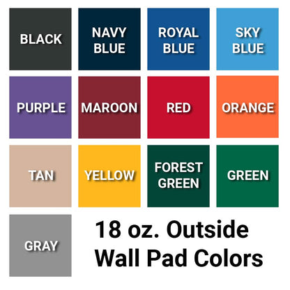 Jaypro 3ft x 8ft Folding Backstop Padding BSP-238