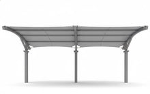 Panorama Cantilever Shade Structure example; pictured size and colors may vary