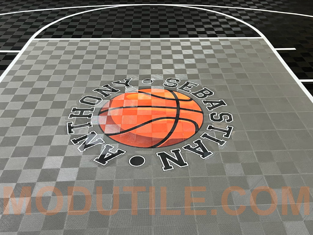 ProTile Basketball Court Floor, 20×25 Kit, Outdoor / Indoor
