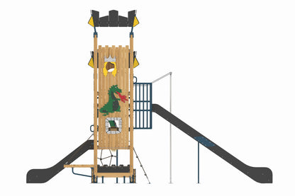 Cemer Castlewood Series MGCS 104-1 Play Structure