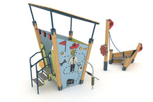Cemer Naviwood Series MGNS 101 Wooden Ship Play Structure