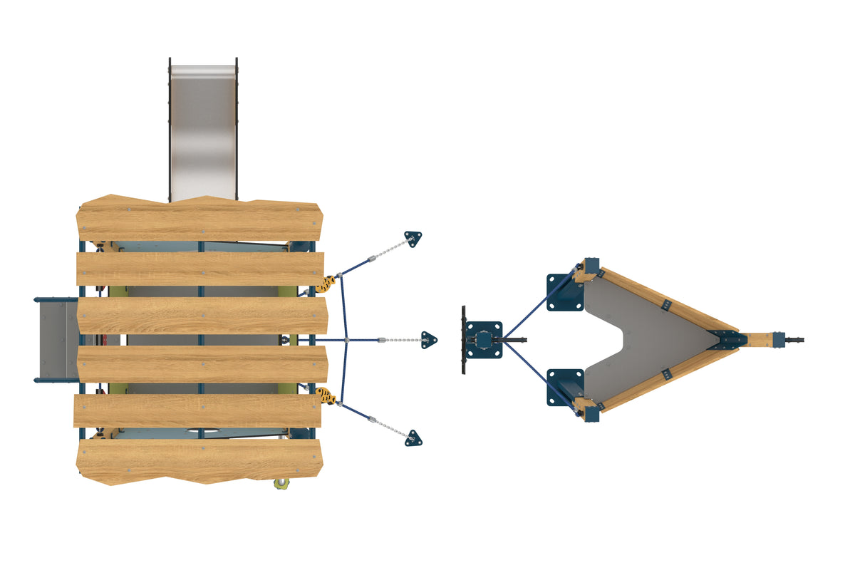 Cemer Naviwood Series MGNS 101 Wooden Ship Play Structure