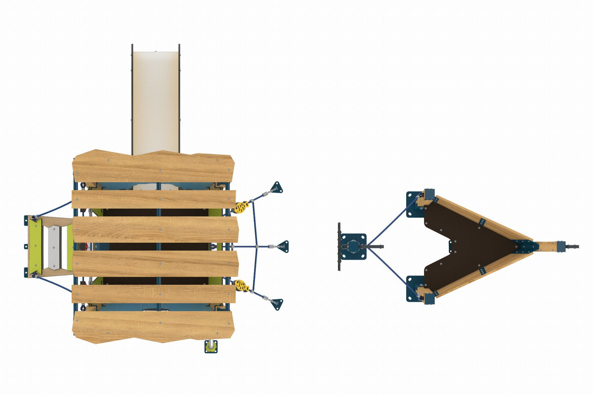 Cemer Naviwood Series MGNS 101-P Play Structure