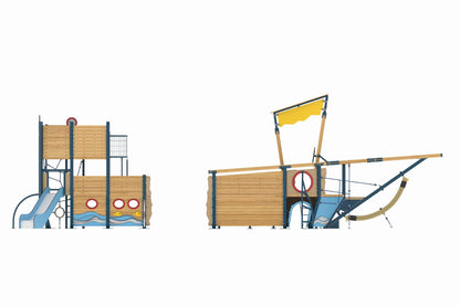 Cemer Naviwood Series MGNS 102-P Play Structure