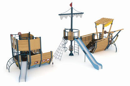 Cemer Naviwood Series MGNS 104-P Play Structure