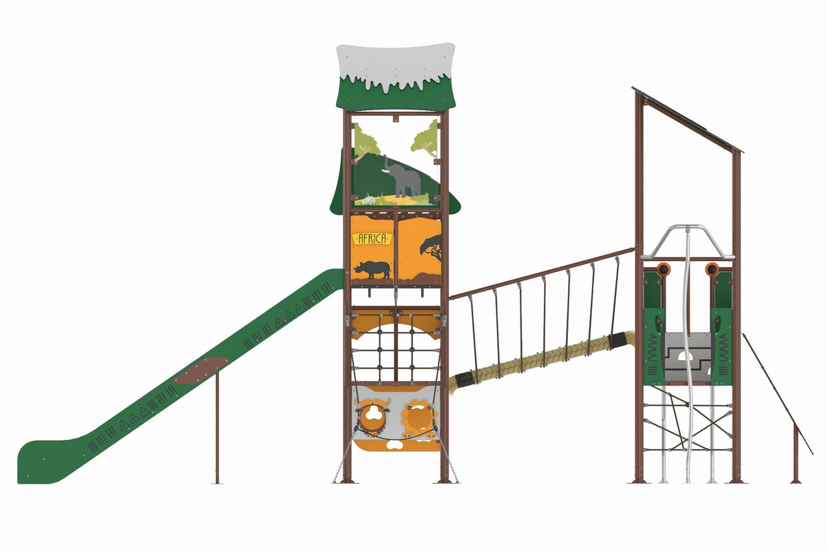 Cemer Safari Series MGSS 103-P Play Structure