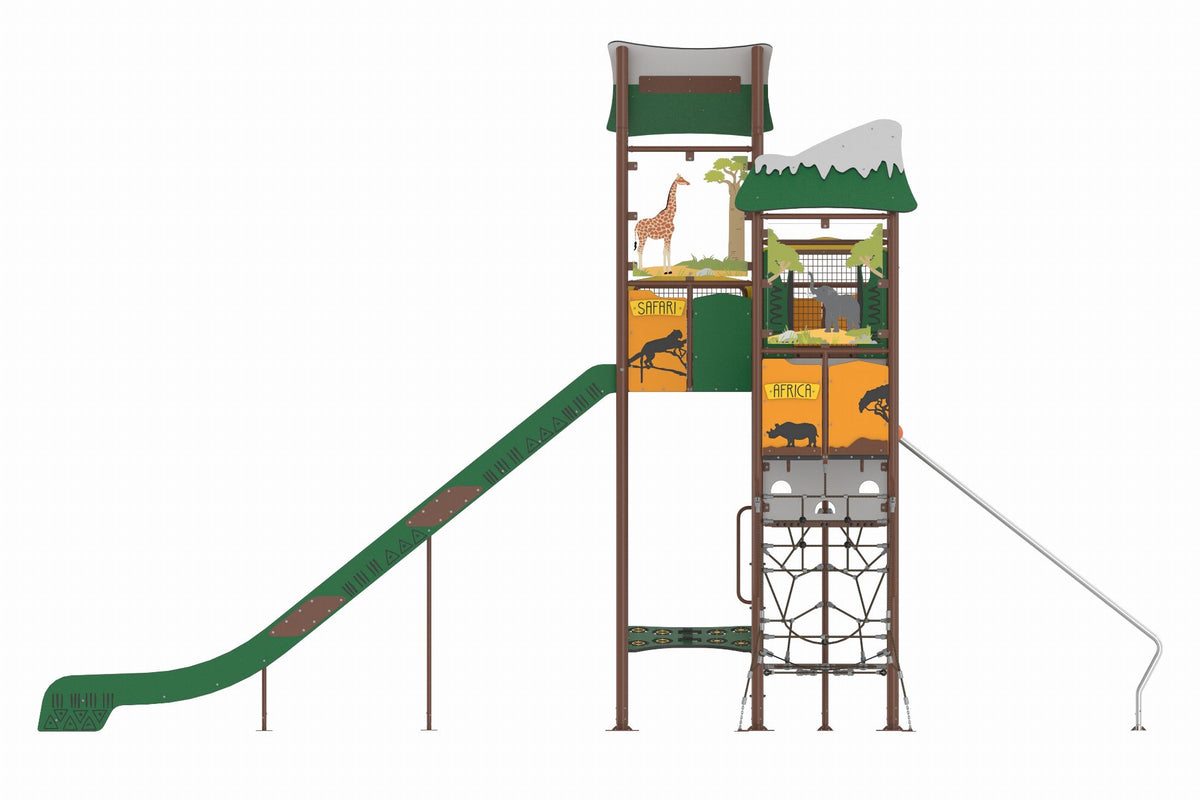 Cemer Safari Series MGSS 104-P Play Structure