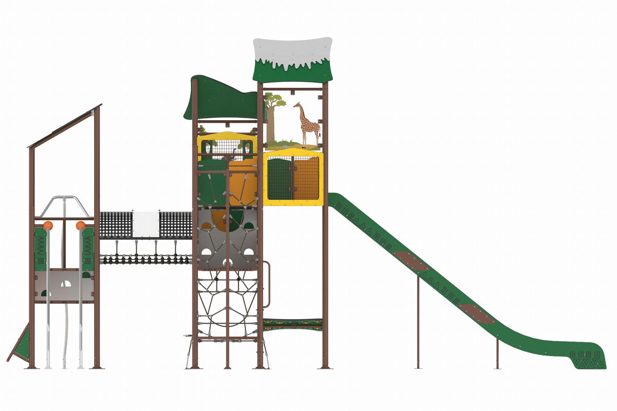 Cemer Safari Series MGSS 105-P Play Structure