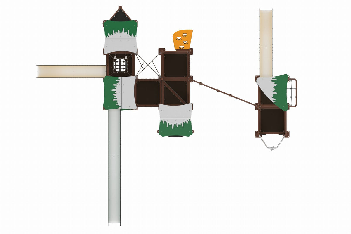 Cemer Safari Series MGSS 106-1-P Play Structure