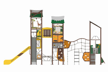 Cemer Safari Series MGSS 106-1 Play Structure
