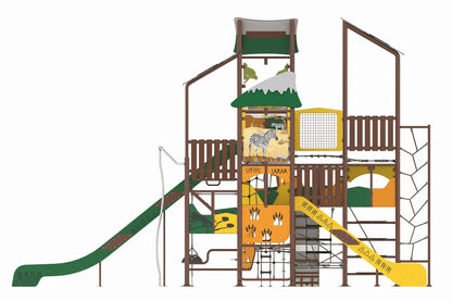 Cemer Safari Series MGSS 106-1 Play Structure
