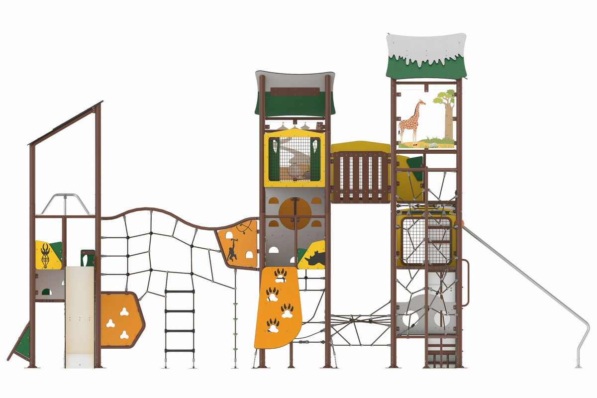 Cemer Safari Series MGSS 106-P Play Structure