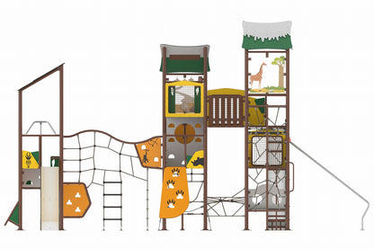Cemer Safari Series MGSS 106-P Play Structure