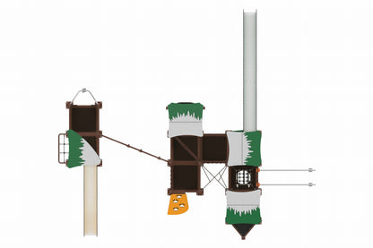 Cemer Safari Series MGSS 106-P Play Structure