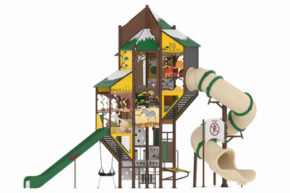 Cemer Safari Series MGSS 201-P Play Structure