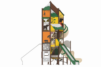 Cemer Safari Series MGSS 201-P Play Structure