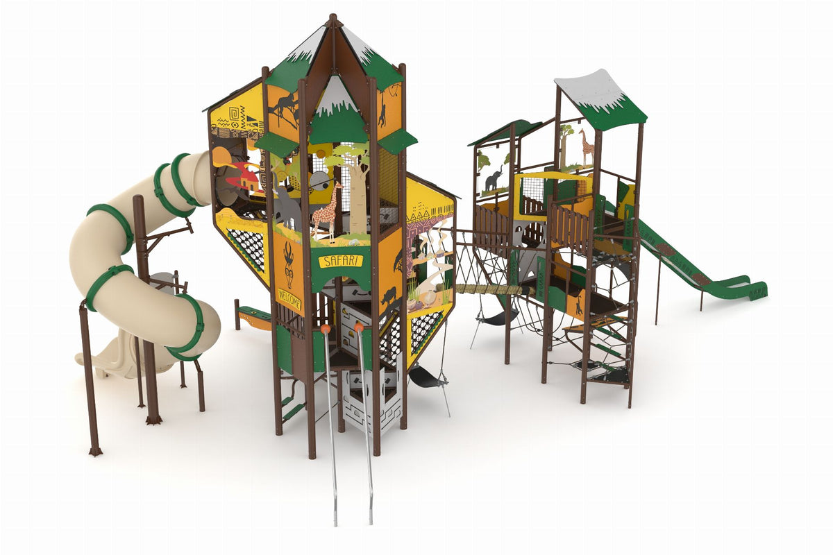 Cemer MGSS 203-P Safari Series Play Structure