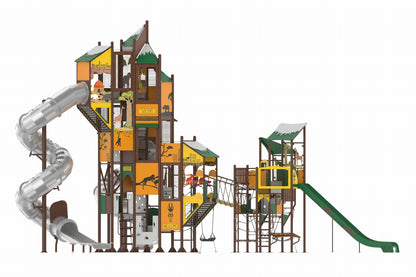 Cemer Safari Series MGSS 204 Play Structure