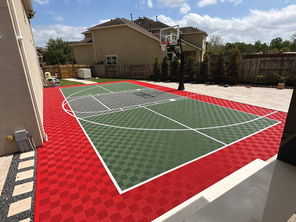 ProTile Multi Sport Pickleball/Basketball Court Flooring, Kit, 30×60